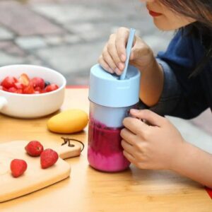 Crusher Juicer – Mug Shaped Portable Blender With Straw