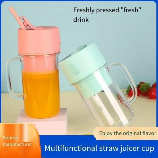 Crusher Juicer – Mug Shaped Portable Blender With Straw - Image 4