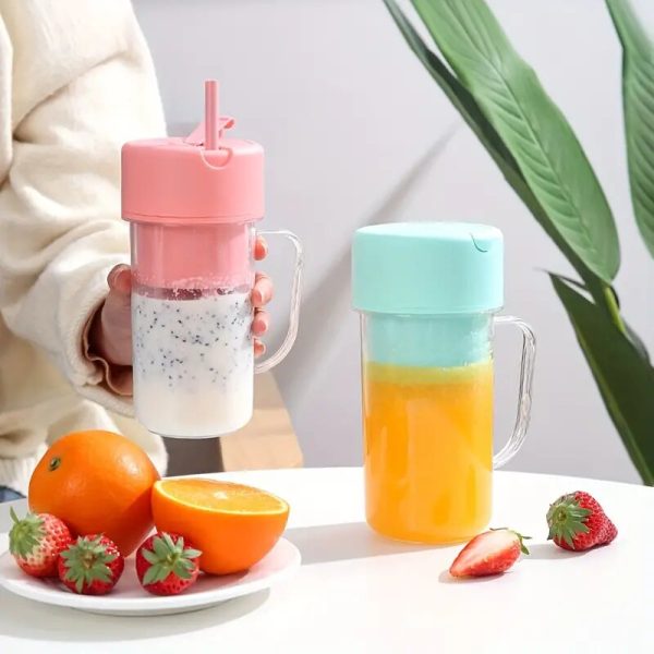 Crusher Juicer – Mug Shaped Portable Blender With Straw - Image 7