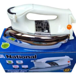 Orginal National Electric Inverter Dry Iron 400 Watts Ups/solar Working | Metal Iron | Best Quality Iron