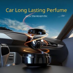 Star Solar Powered Levitating Ball Air Freshener For Car Dashboard, Aesthetic Car Decor | Best Quality ( Random Color )