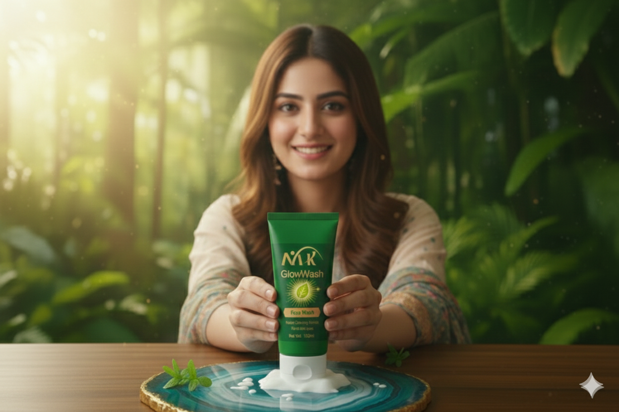 mk glowwash – deep clean + fresh glow face wash mk glowwash – deep clean + fresh glow face wash