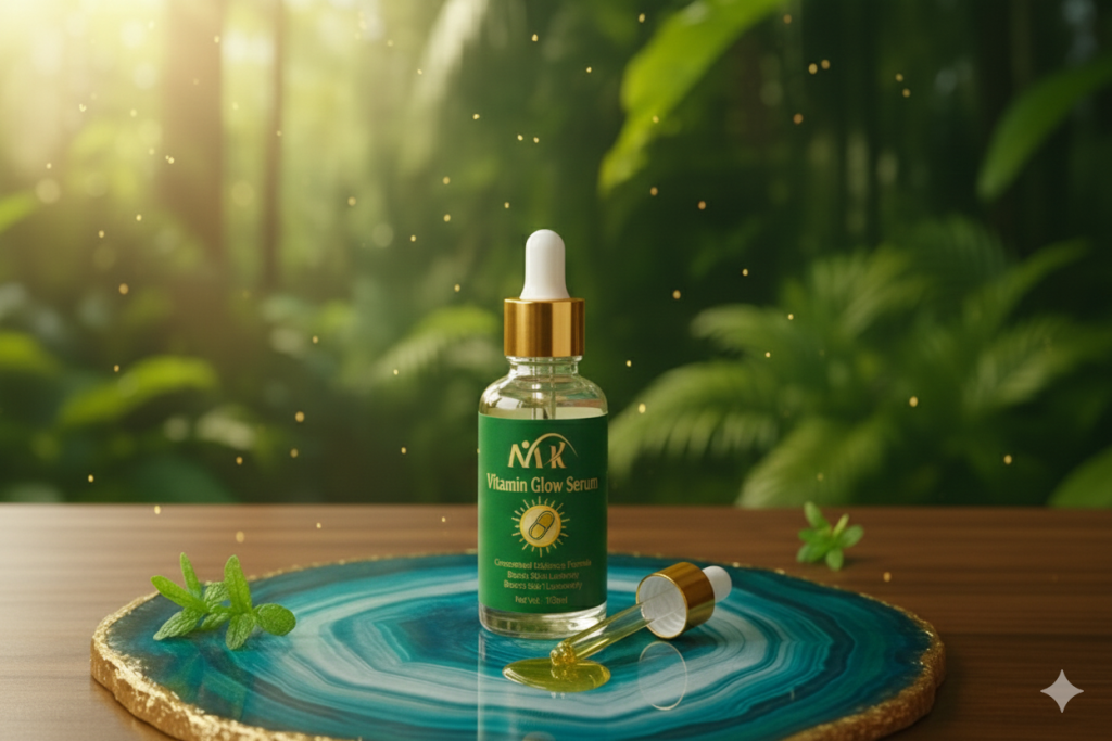 mk vitamin glow serum – bright glow + deep hydration serum