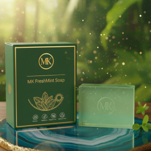 mk freshmint soap – refreshing cool mint beauty bar